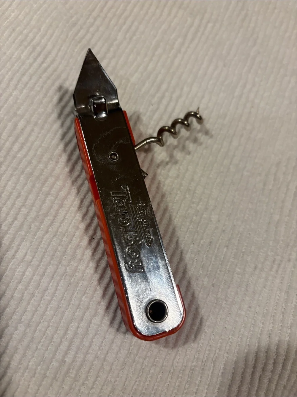 Tap-Boy Orange Can/Bottle Opener - TapBoy by Vaughan